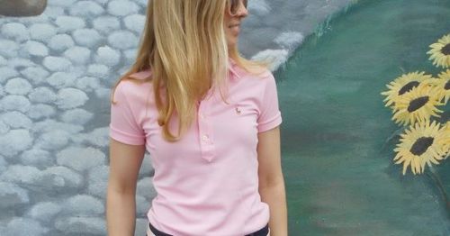 Pink Women's Polo Shirts
